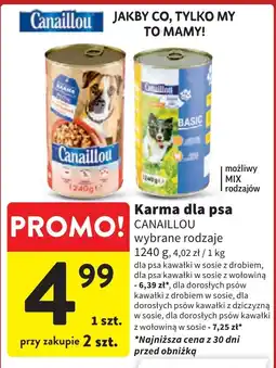 Intermarche Karma dla psa kawałki z wołowiną w sosie Canaillou oferta