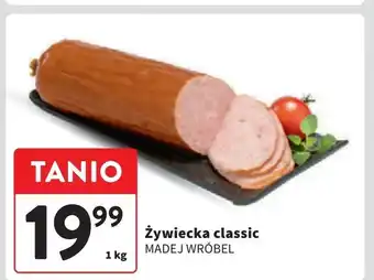 Intermarche Kiełbasa żywiecka Madej & Wróbel oferta