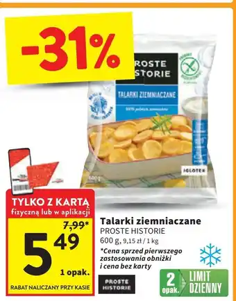 Intermarche Talarki ziemniaczane Iglotex Proste Historie oferta