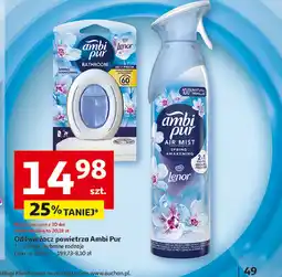 Auchan Odświeżacz powietrza lenor spring awakening Ambi Pur Freshelle oferta