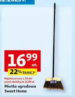 Auchan Miotła ogrodowa sweet home oferta