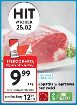 Intermarche Łopatka wieprzowa bez kości oferta