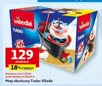 Auchan Mop easy wring turbo Vileda oferta