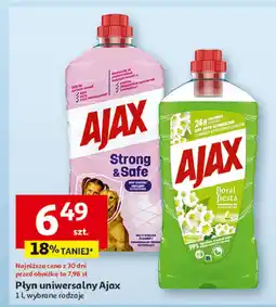 Auchan Płyn do mycia konwalie Ajax Floral Fiesta oferta