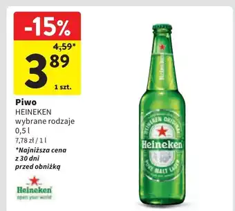 Intermarche Piwo Heineken oferta