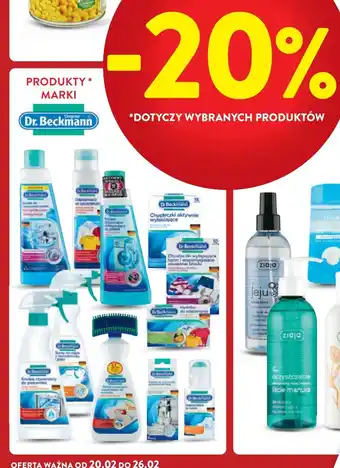 Intermarche Chusteczki wyłapujące kolor i wspomagające usuwanie brudu Dr. Beckmann oferta
