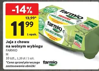 Intermarche Jaja kl m bez gmo Farmio oferta