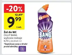 Intermarche Żel do wc kamień i rdza Cillit Bang 10X Power Actions oferta