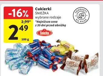 Intermarche Cukierki mix Śnieżka oferta