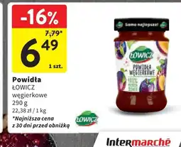 Intermarche Powidła węgierkowe Łowicz oferta