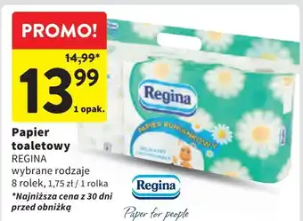 Intermarche Papier toaletowy rumiankowy Regina oferta