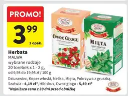 Intermarche Herbatka hibiskus Malwa Tea oferta