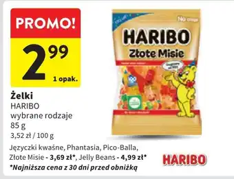 Intermarche Żelki Haribo Jelly Beans oferta