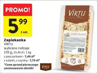 Intermarche Zapiekanka z szynką Virtu oferta