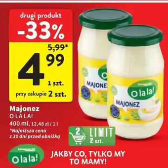 Intermarche Majonez O La La! oferta