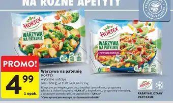 Intermarche Warzywa na patelnię ze szpinakiem Hortex oferta