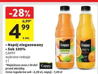 Intermarche Napój multiwitamina Cappy oferta