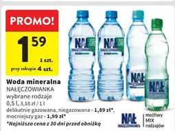 Intermarche Woda gazowana Nałęczowianka oferta