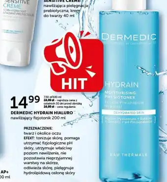 Ziko Dermo Dermedic Hydrain Hialuro oferta