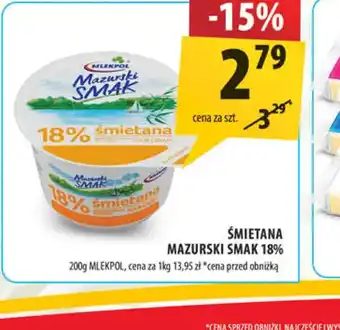 Arhelan Smietana Mazurski Smak 18% oferta