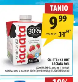 Arhelan Smietanka UHT Laciata 30% oferta