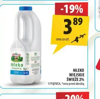 Arhelan Mleko Wiejskie Swieże 2% oferta