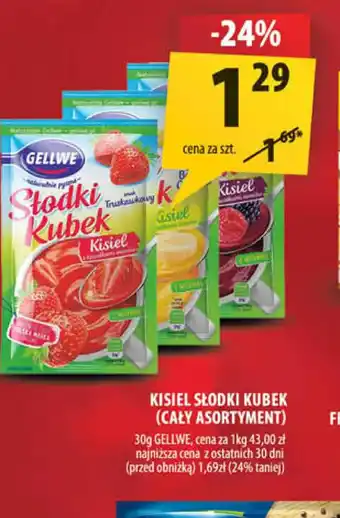 Arhelan Kisiel Słodki Kubek Gellwe oferta