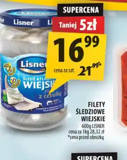 Arhelan Filety śledziowe wiejskie Lisner oferta