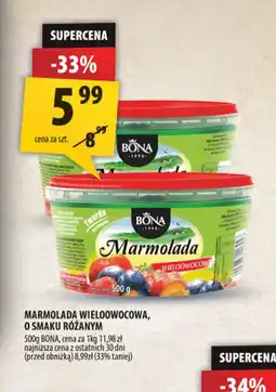 Arhelan Marmolada wielowocowa o smaku różanym Bona oferta