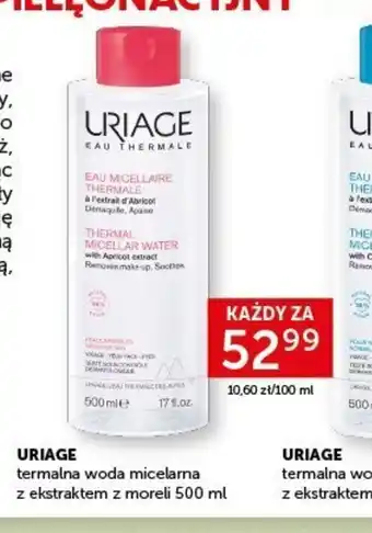 Ziko Dermo Uriage termalna woda micelarna z ekstraktem z moreli oferta