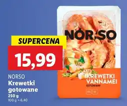 Lidl Krewetki gotowane Norso oferta