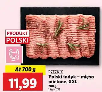 Lidl Mięso mielone z indyka Rzeźnik Codzienna Dostawa oferta