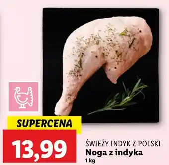 Lidl Noga z indyka Świeży Indyk Z Polski oferta