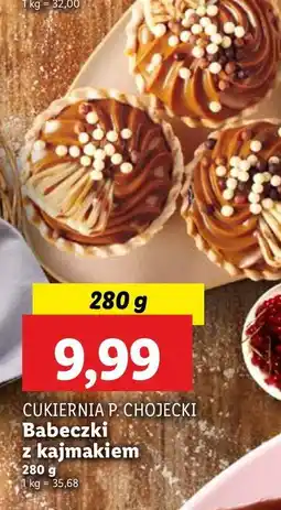 Lidl Babeczki z kajmakiem Chojecki oferta