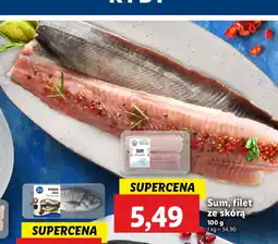 Lidl Sum filet ze skórą oferta