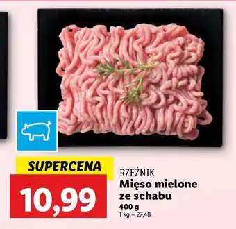 Lidl Mięso mielone ze schabu Rzeźnik Codzienna Dostawa oferta