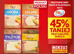 Lidl Sery żółte w plastrach oferta