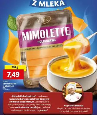 Lidl Ser mimolette Pilos oferta