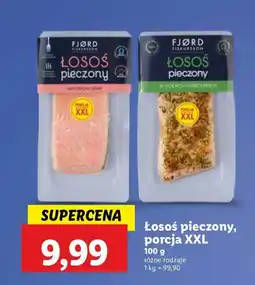 Lidl Łosoś pieczony naturalny smak Fjord Fiskursson oferta