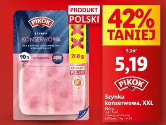 Lidl Szynka konserwowa, xxl oferta