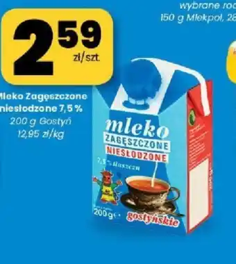 EMMA market Mleko Zagęszczone Nieśłodzone oferta