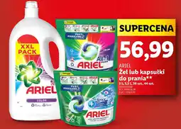 Lidl Ariel żel lub kapsułki do prania oferta