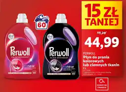 Lidl Perwoll płyn do prania kolorowych/ciemnych tkanin oferta