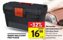 Intermarche Skrzynka narzędziowa herobox 13 Curver oferta