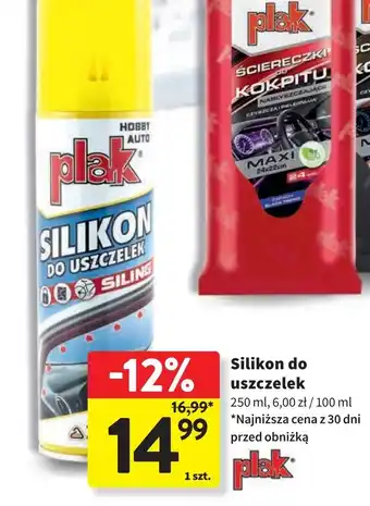 Intermarche Silikon do uszczelek Plak oferta