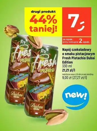 Dealz Napój czekoladowy o smaku pistacjowym oferta