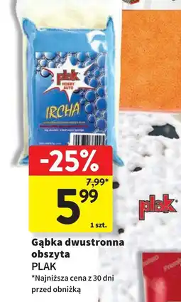 Intermarche Gabka obszyta ircha Plak oferta