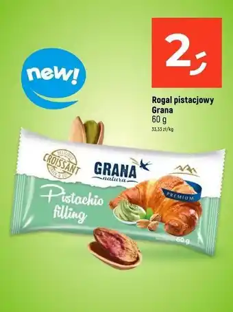 Dealz Croissant z nadzieniem pistacjowym Grana Natura oferta