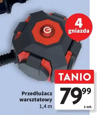 Intermarche Przedłużacz warsztatowy 1.4 m 4 gniazda oferta