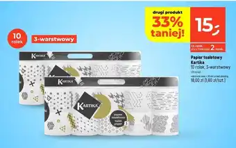 Dealz Papier toaletowy Kartika oferta